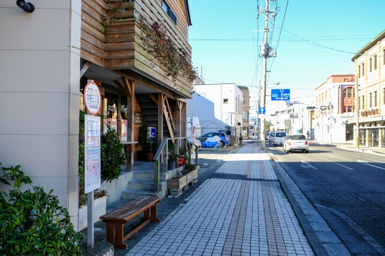 中央三丁目バスのりば|牡鹿半島横断!金華山と石巻市街地を巡る1泊2日の旅(公共交通機関編)
